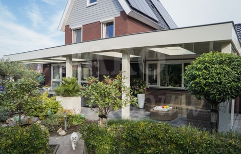 moderne veranda bouwen