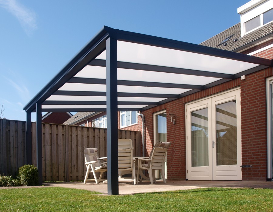 aluminium veranda inkorten
