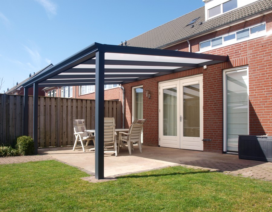 aluminium veranda inkorten