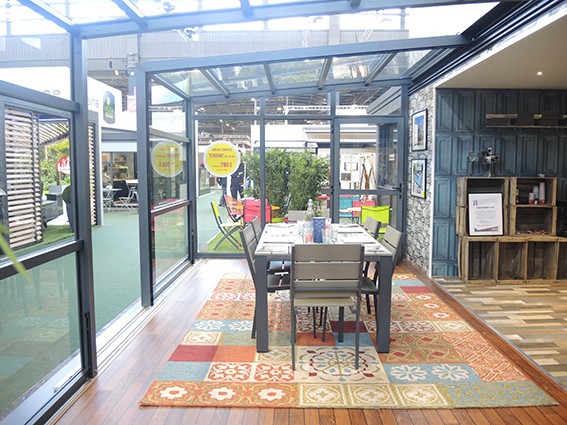 veranda retractable rideau