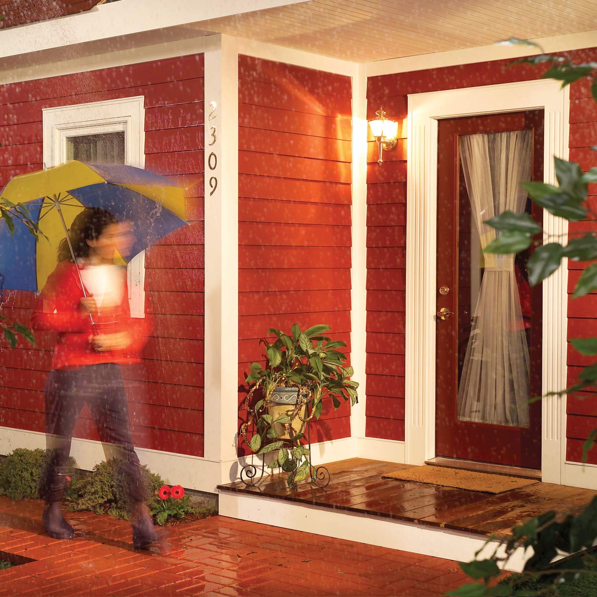 veranda garage door trim