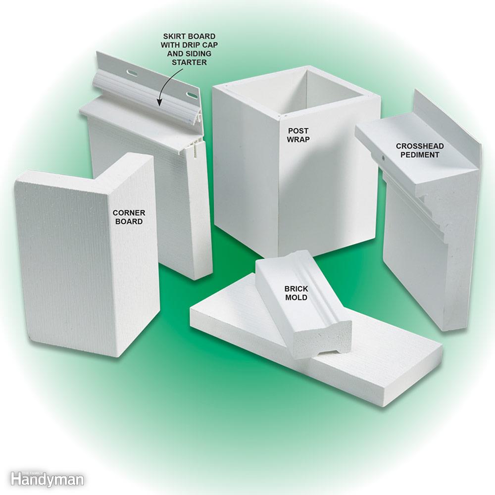 veranda vinyl brick mould kit