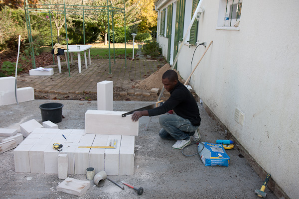 veranda beton cellulaire