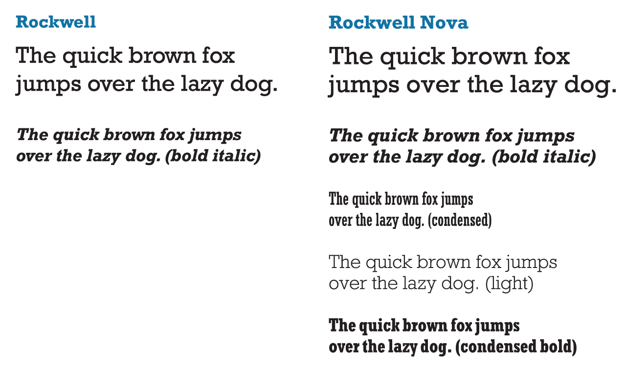 verdana light font