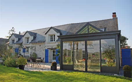 modele veranda en hauteur