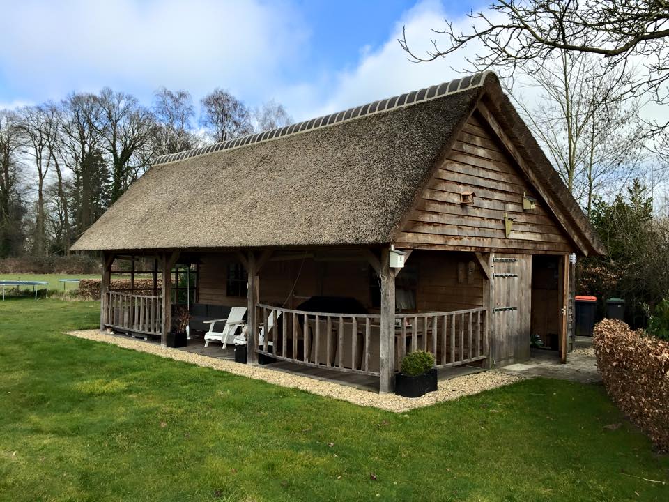 veranda met garage
