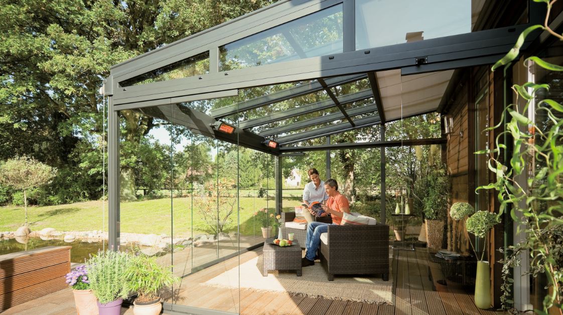 retractable verandah roof uk