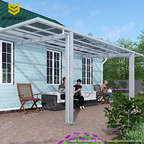 polycarbonate transparent veranda