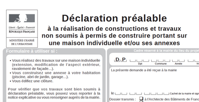 veranda et declaration de travaux