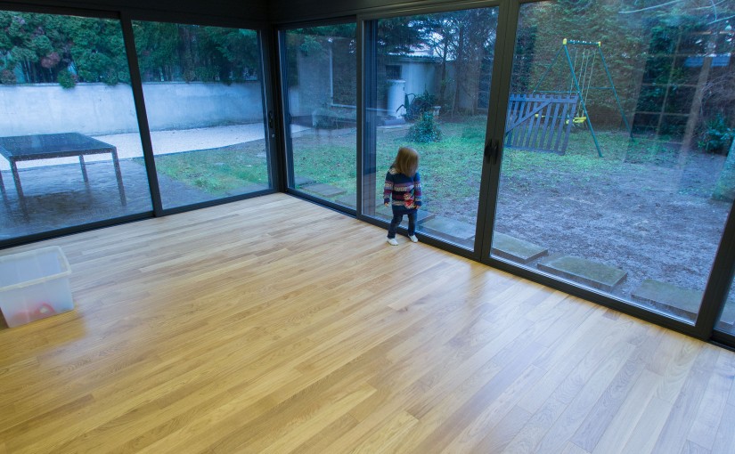 parquet veranda