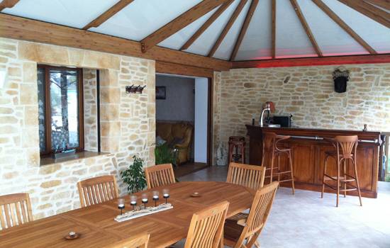 interieur veranda mur