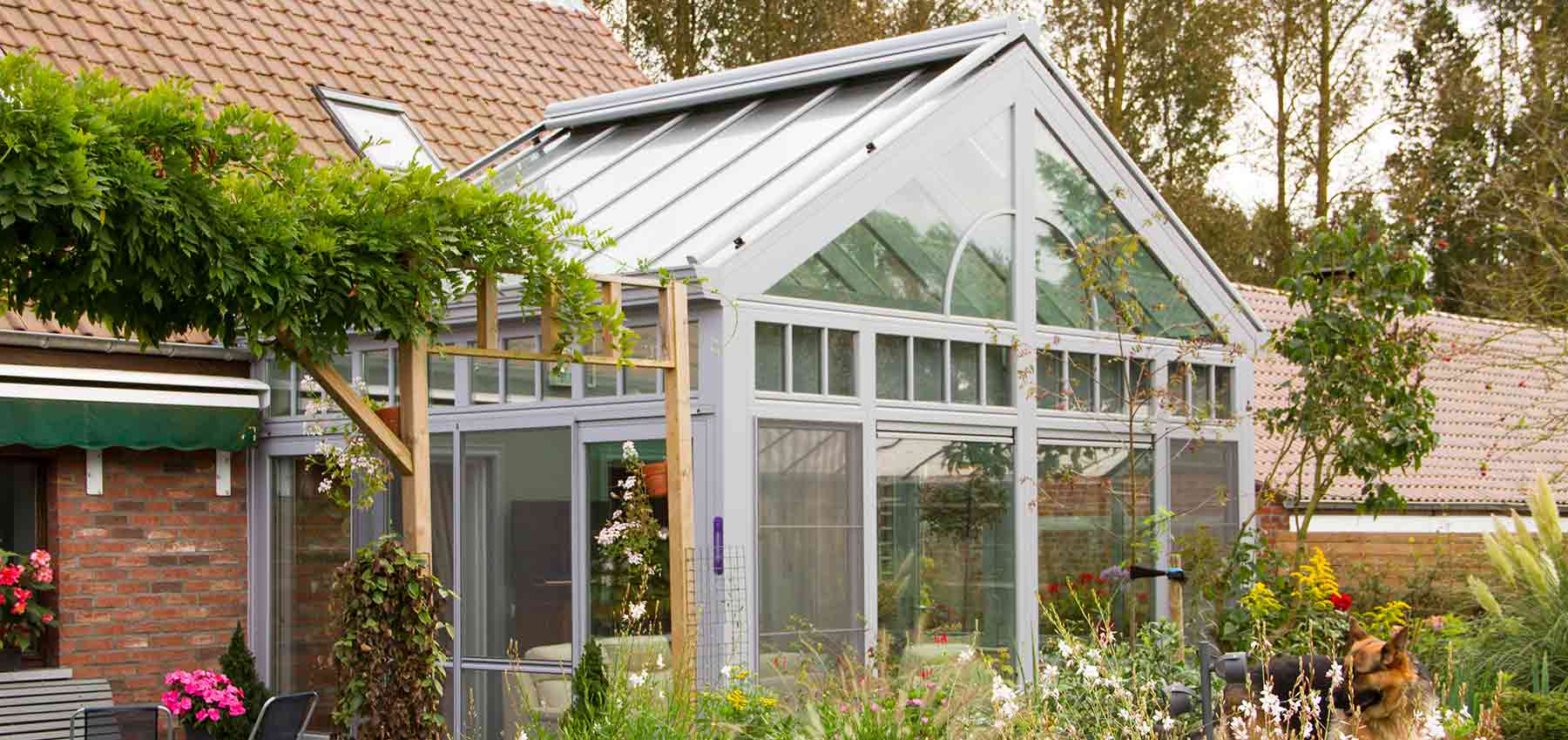 veranda fleurie