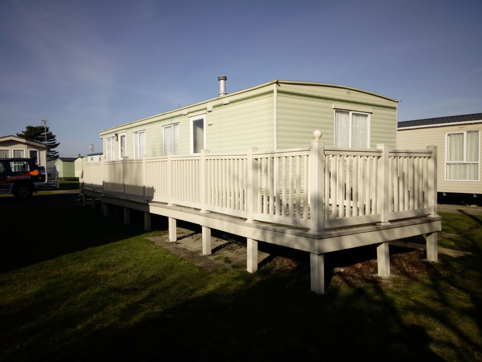 veranda caravan mobile home