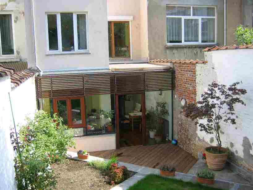 veranda pour maison mitoyenne