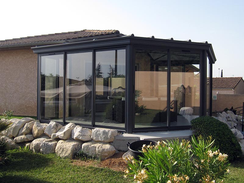 veranda alu drome ardeche