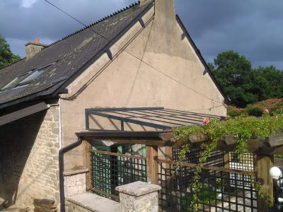 veranda acier bretagne