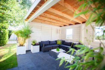 beton onder veranda