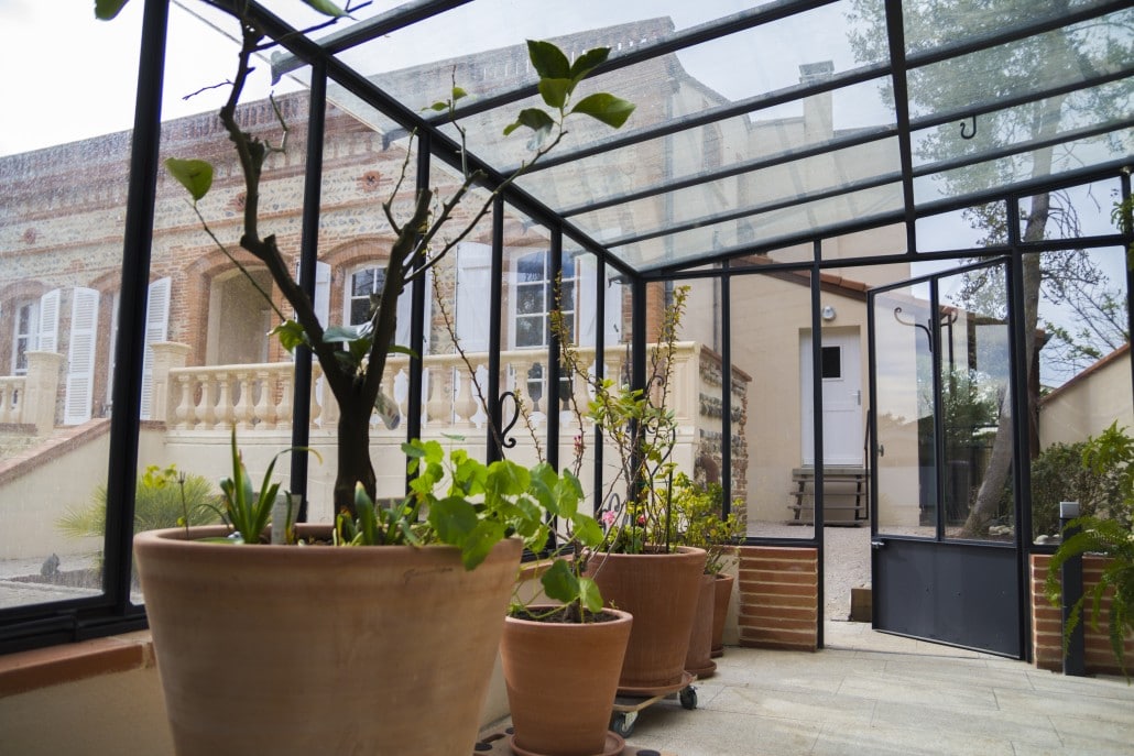 veranda jardin verriÃ¨res