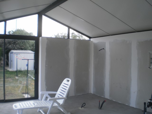 isolation mur veranda