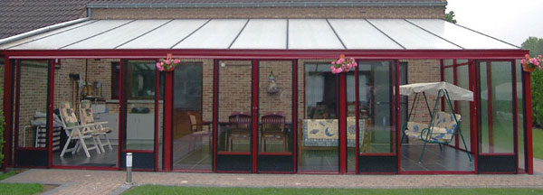 veranda en longueur