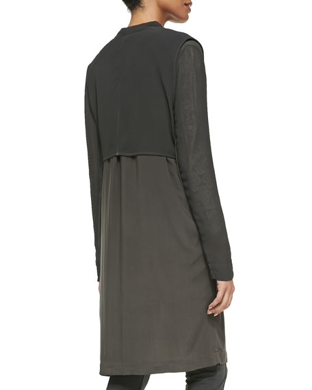 xcvi veranda combo draped jacket