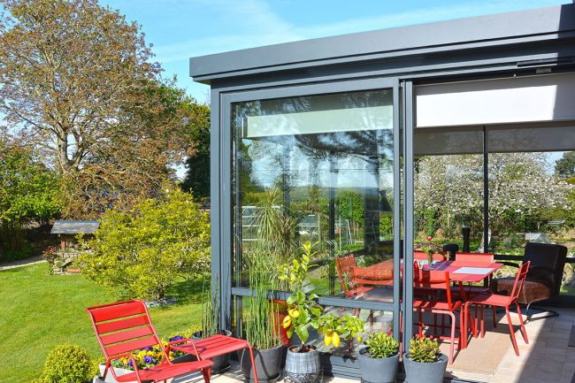veranda bois cotes d'armor