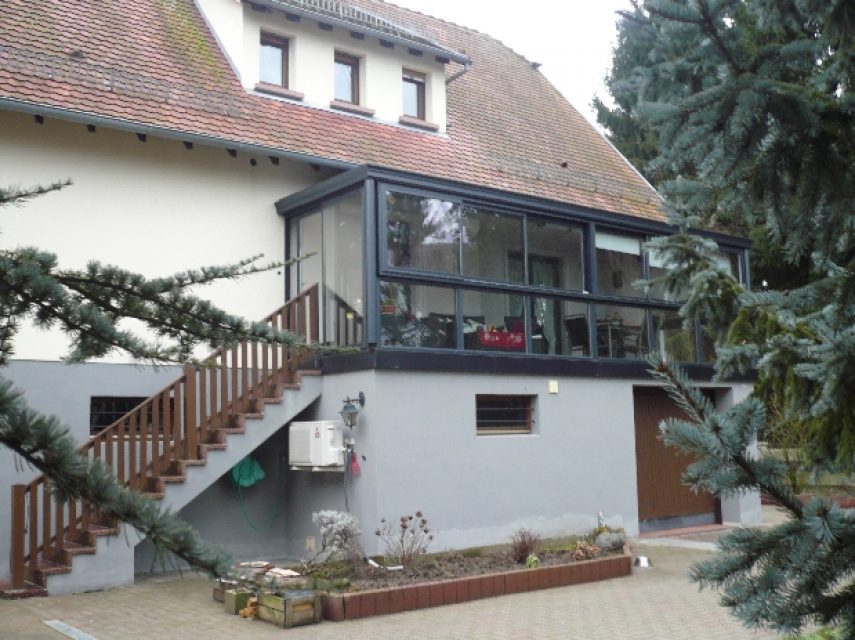veranda escalier exterieur
