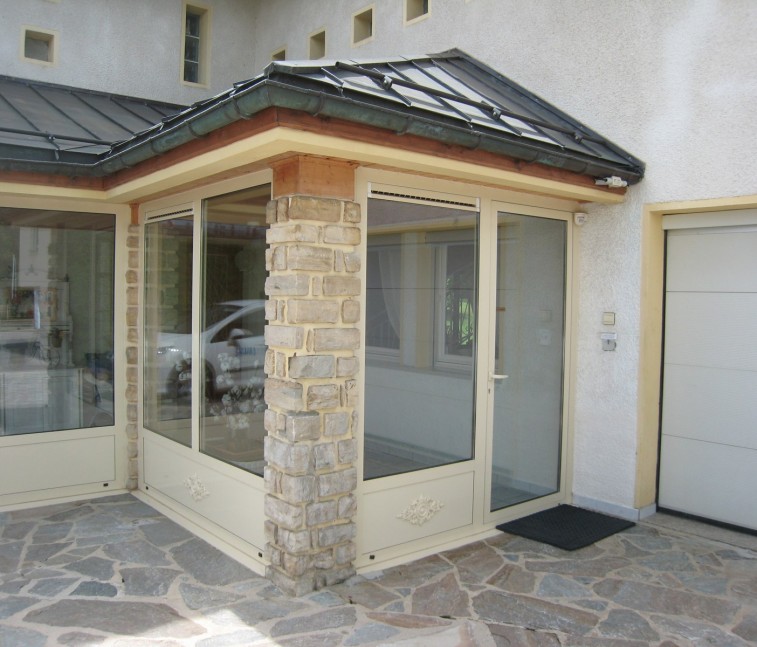 veranda et sas d'entree