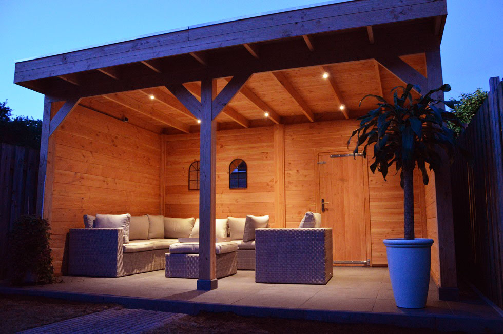 veranda en verlichting