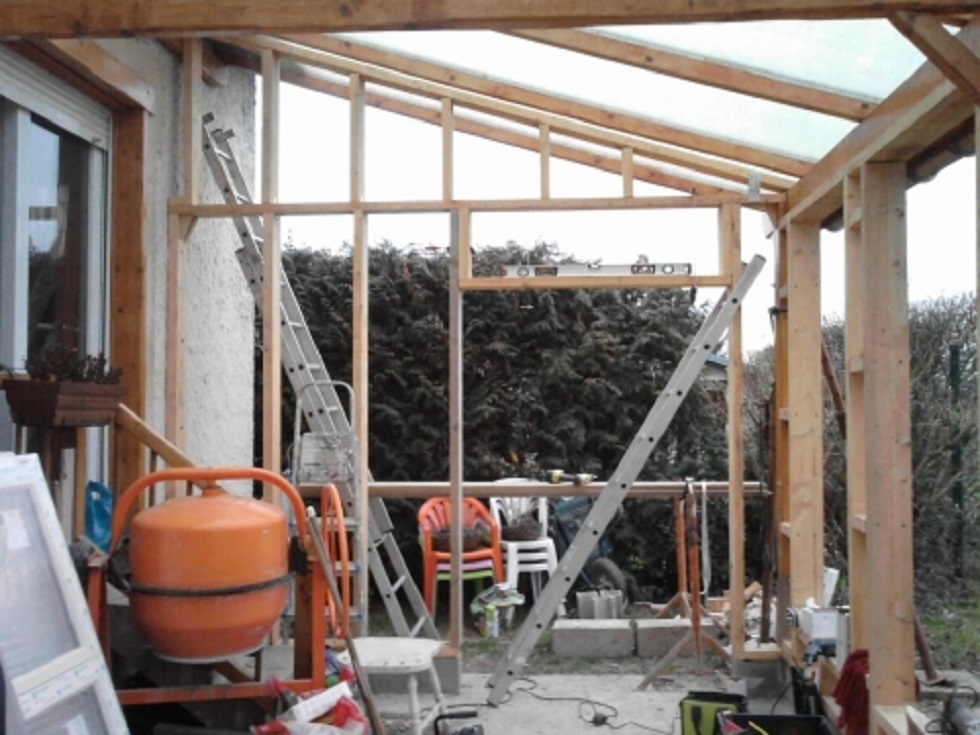 reparer une veranda en bois
