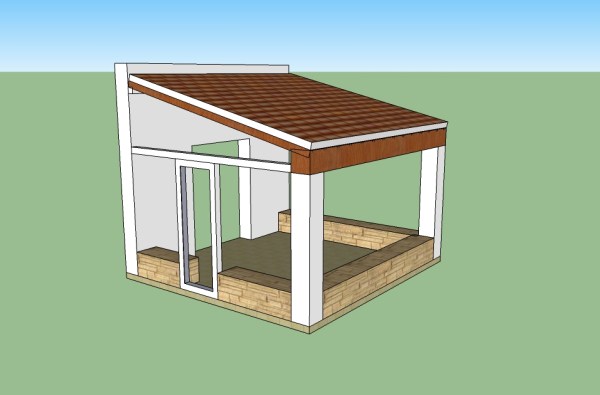 plan veranda 3d gratuit