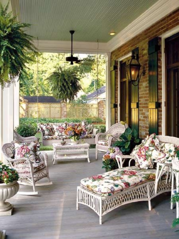 veranda furniture ideas