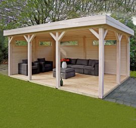 veranda hout