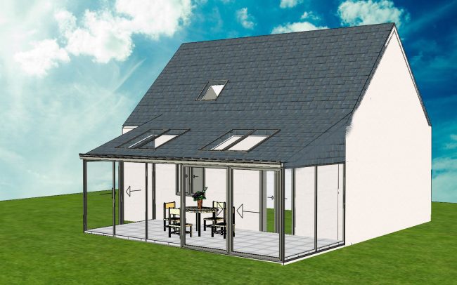 maison nantes veranda