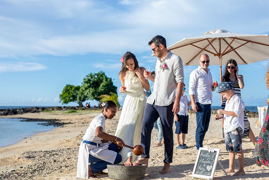 veranda pointe aux biches mariage