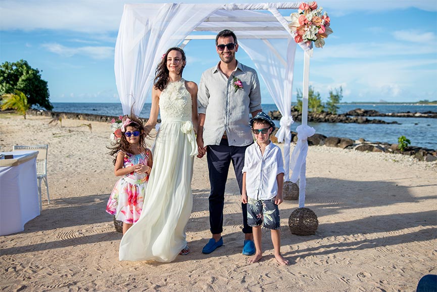 veranda pointe aux biches mariage