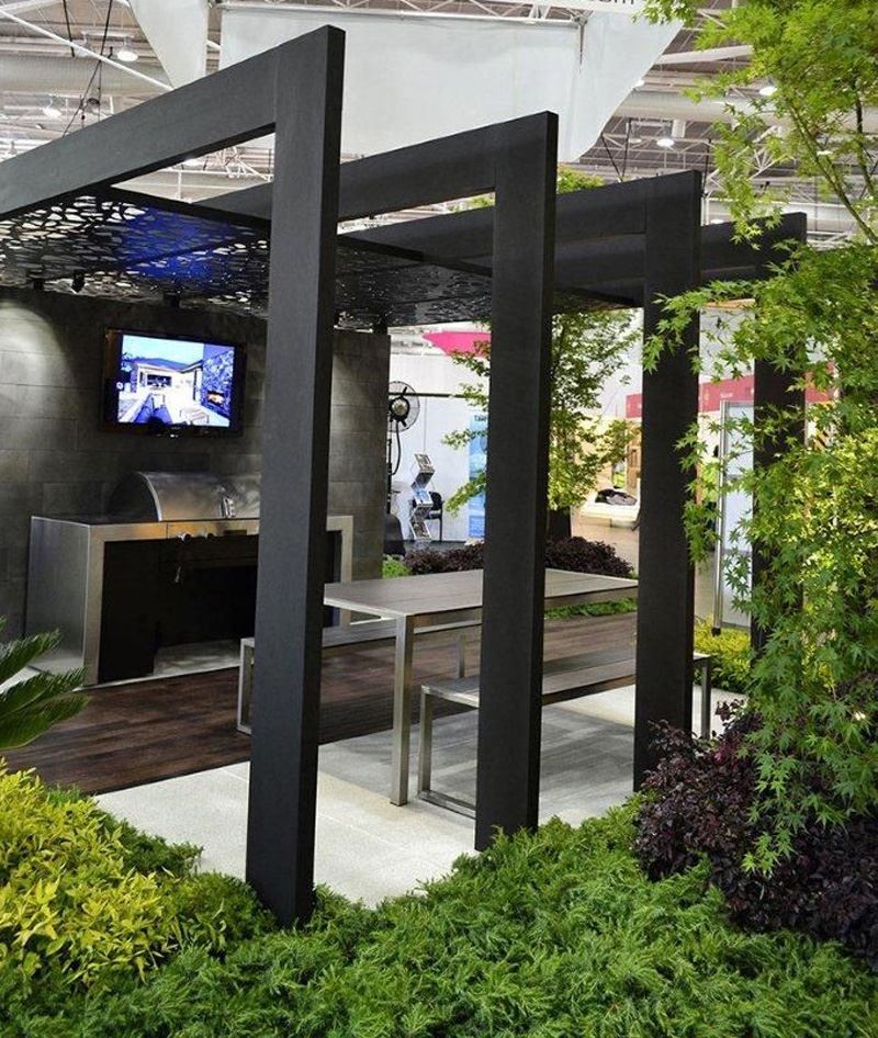 metal veranda modelleri