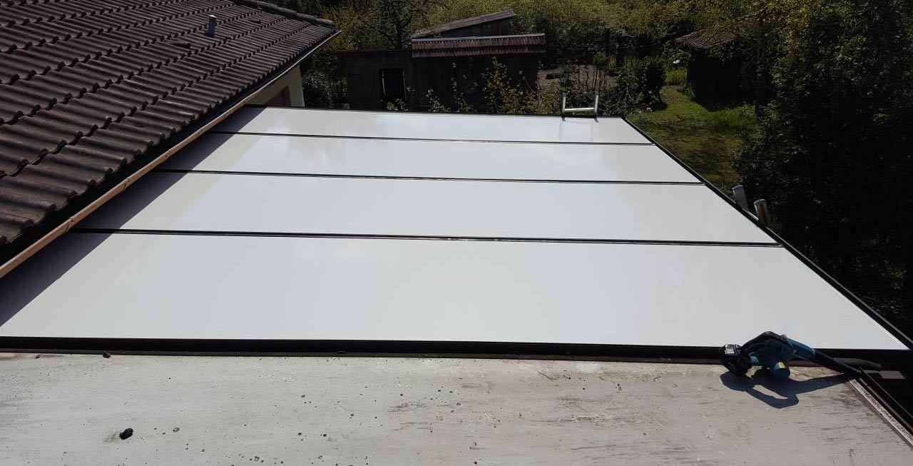 nettoyer toiture veranda