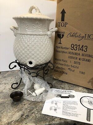 celebrating home veranda beverage server
