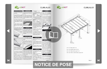 veranda bioclimatique plan