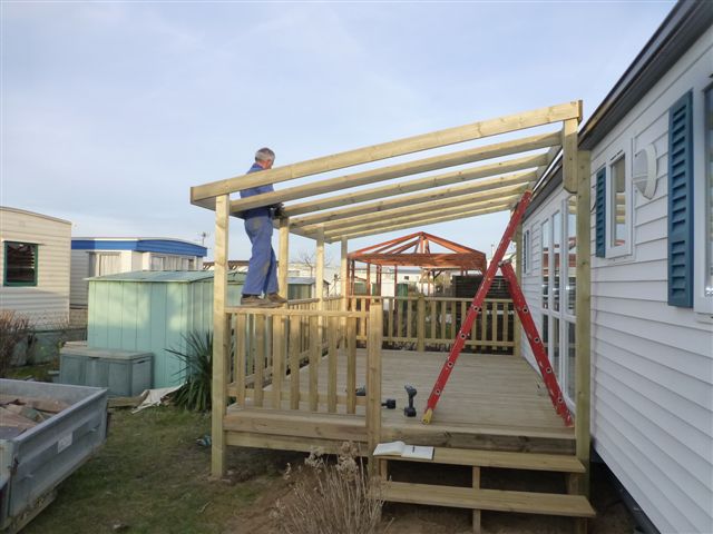 veranda pour mobil home