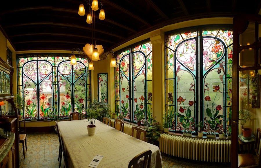 veranda de l'ancienne maison schott nancy