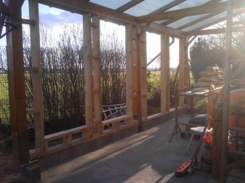 fabriquer sa veranda en bois