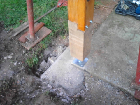 reparer une veranda en bois