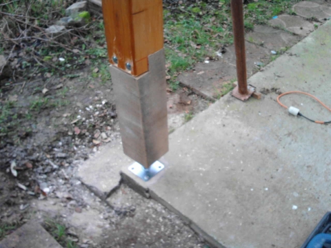 reparer une veranda en bois