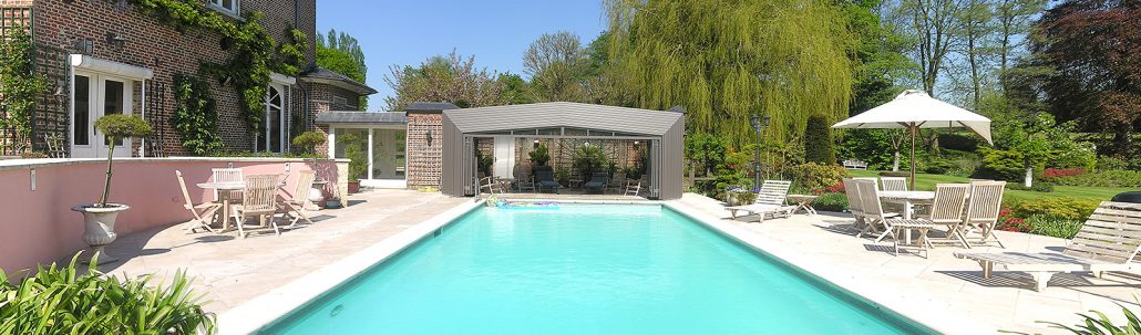 veranda retractable pool cover