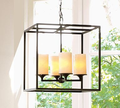 veranda linear chandelier knock off