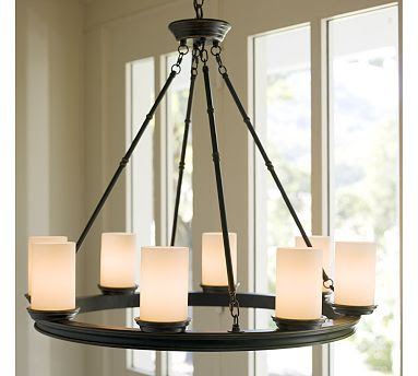 veranda linear chandelier knock off