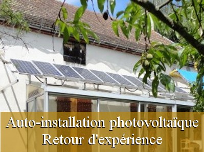 veranda et panneaux solaire