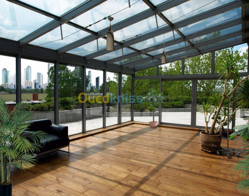 veranda aluminium alger